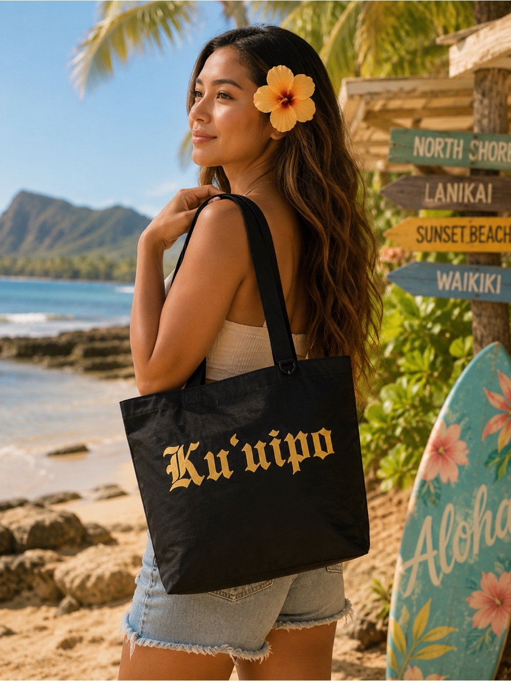ALOHA Collection Kuʻuipo Mini Day Tripper Tote Limited Edition